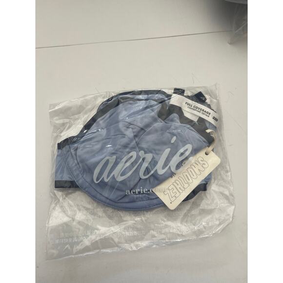 NWT Aerie Smoothez 32D blue bra - Picture 1 of 2